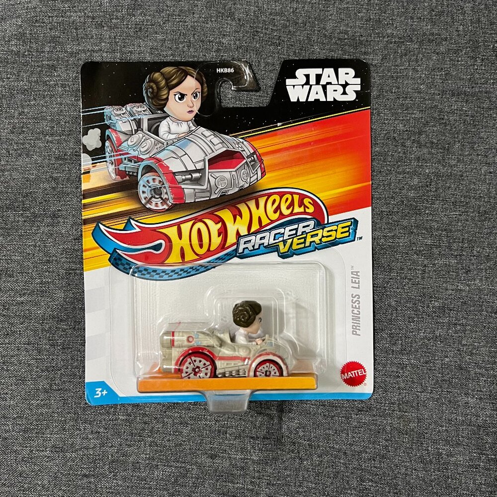 STAR WARS PRINCESS LEIA HOT WHEELS RACER VERSE